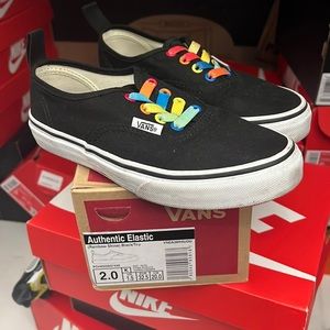 Vans kids (rainbow shine) Black/Tru